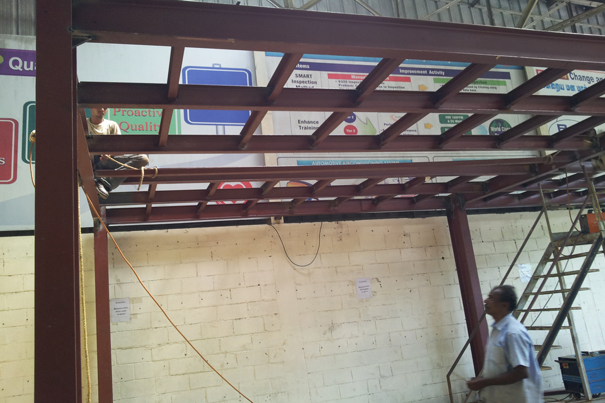 Warehouse Shed in Chennai,Peb Structure Fabrication and Erection in Chennai